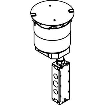 Product image for Wiremold 6STC 6IN STEM ASSEMBLY