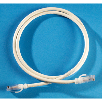 Clarity 6 Modular Patch Cord, 3', white