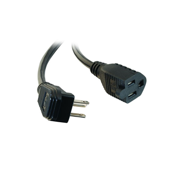 6ft 18 AWG Flat Plug Power Strip Plus (NEMA 5-15P to NEMA 5-15R)