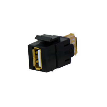 Product image for OnQ WP1220BK USB 2.0 A/A COUPLER IN