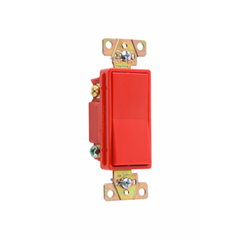 Product image for SWITCH DEC 3W 20A347V GROUNDED RD