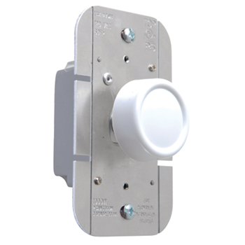 Rotary R Series Dimmer, White