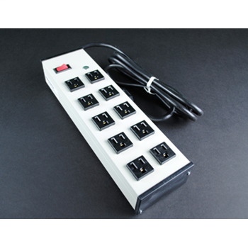 Plug-In Outlet Center Unit / 120V/15A/10 O/L /lighted switch/15' cord