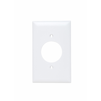 Pass & Seymour TP720-W 1-Gang 1-Power Outlet Receptacle White Nylon Standard Unbreakable Wallplate Pass & Seymour TP720-W 1-Gang 1-Power Outlet Receptacle White Nylon Standard Unbreakable Wallplate