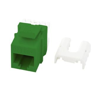 Product image for OnQ WP3475GN CAT5E QC RJ45 T568 A/B
