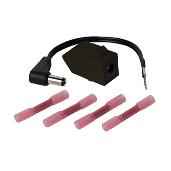 Power Supply In-Wall Extension Kit, Brown