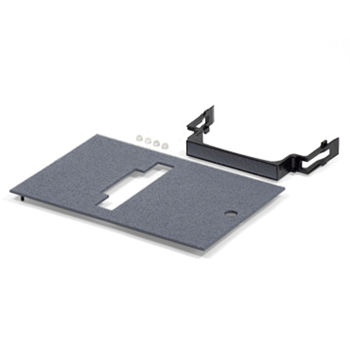 Outdoor Ground Box Cover Plate Kit, Gray