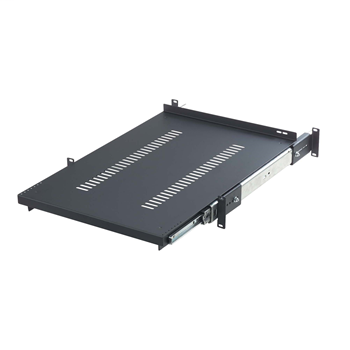 Adjustable Pull-Out Equipment Shelf, vented, 3.47"H x 17.50" W x 20.17"D