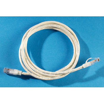 Clarity 5E Modular Patch Cord, 3', white