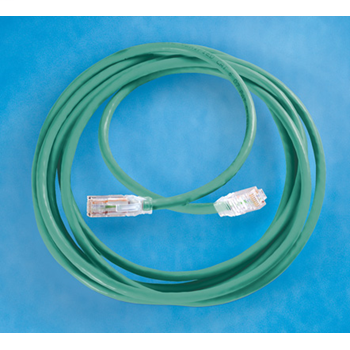 Clarity 6 Modular Patch Cord, 3', green