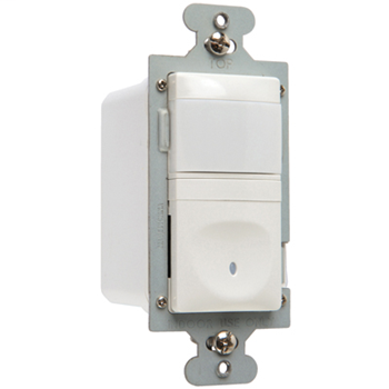 120V Single Pole Vacancy Sensor, White