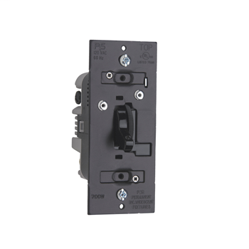 Product image for P&S TD703PBK TOGGLE INCAN SP/3W 700