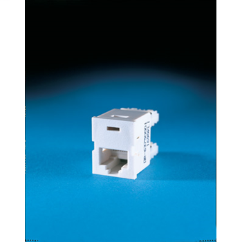 TracJack Category 3, T568A/B, 180 degrees, Fog White