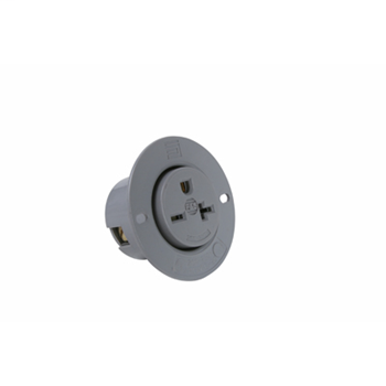 Flanged Outlet, Gray