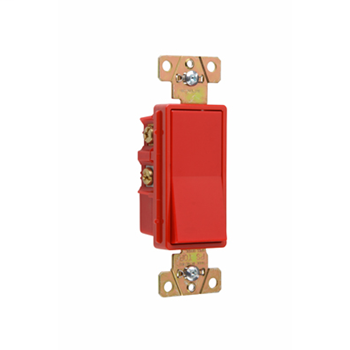 Product image for P&S 2621347RED SWITCH DEC 1P 20A347