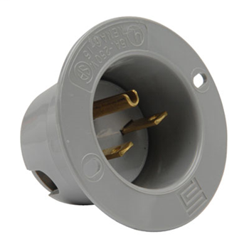 Flanged Inlet, Gray
