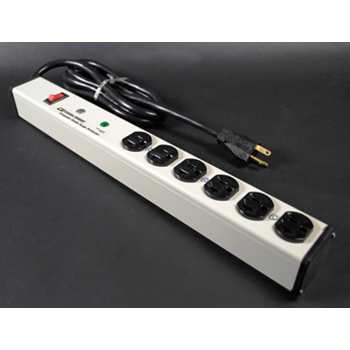 Plug-In Outlet Center Unit / 120V/20A/6 O/L /lighted switch/15' cord/Computer Grade Surge M620BZLS-15