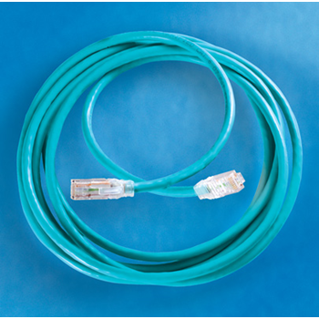 Product image for Ortronics OR-MC605-06 24 AWG 5 Foot 4-Pair 8-Position Category 6 Blue Bare Copper PVC UTP Patch Cord