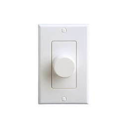 Pass & Seymour AU0100-WHLA-V1 High Impact Plastic Speaker Volume Control - White/Light Almond