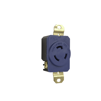 P&S L520-RBL 20A 125V BLUE TURNLOK P&S L520-RBL 20A 125V BLUE TURNLOK