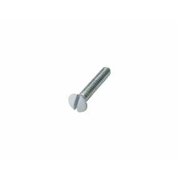 Product image for Pass & Seymour 511-W Oval Head Plate Screw, 3/4" x 6x32 - White