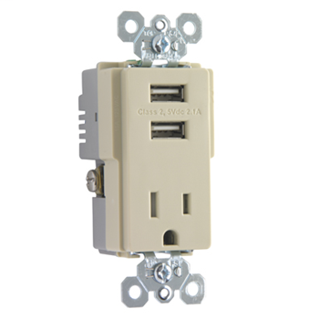 Product image for P&S TR5261USBI 15A TR SPEC GRADE W/