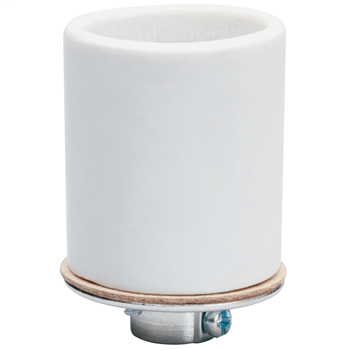 Pass & Seymour 10045 250 Volt 660 W White Porcelain 1-Circuit Medium Base Incandescent Lampholder Pass & Seymour 10045 250 Volt 660 W White Porcelain 1-Circuit Medium Base Incandescent Lampholder