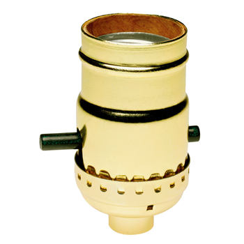 Metal Shell Lampholder 6098PG