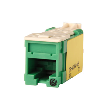 Product image for ORTR OR-HDJ6A-45 HD JACK,CAT6A,CLAR