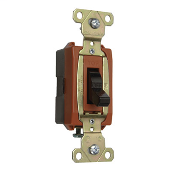 Product image for Pass & Seymour PS372010-BK Canadian 1pole Switch, Back & Side Wire, 20A 347V - Black