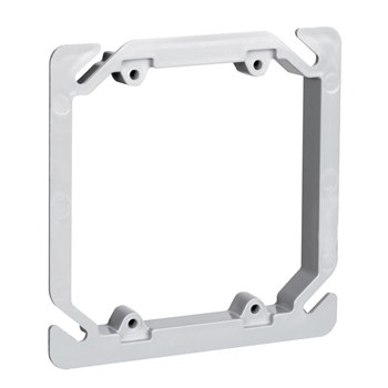 Two Gang Cover for 4" Square Box RC2