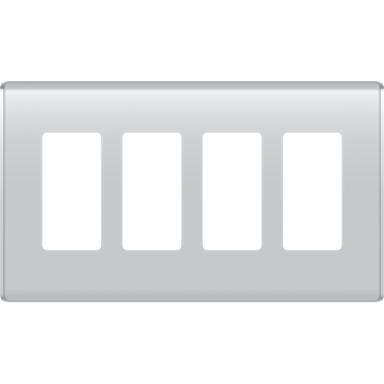 Product image for STUDIO 4G WALL PLATE TITANIUM
