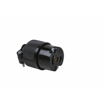 Product image for Pass & Seymour ML3133 Midget Lock Connector, 3pole 3wire, 15A 125/250V