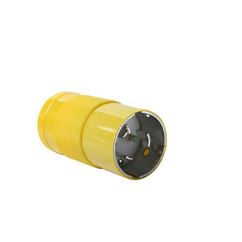 Product image for Pass & Seymour CR6361 Turnlok Plug, 2pole 3wire, 50amp 125V, Corrosion Resistant