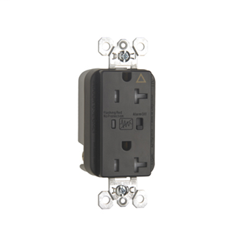 Product image for P&S TRIG5362-BKSP 20A/125V DUP RCPT