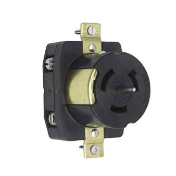 Pass & Seymour CS8269 50 Amp 250 VAC 3-Wire Non-NEMA Nylon Locking Receptacle Pass & Seymour CS8269 50 Amp 250 VAC 3-Wire Non-NEMA Nylon Locking Receptacle
