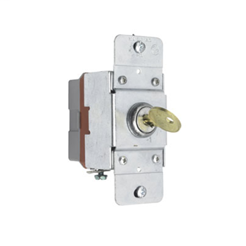 Product image for Pass & Seymour PS372010-KL Canadian 1pole Key Lock Back & Side Wire, 20A 347V