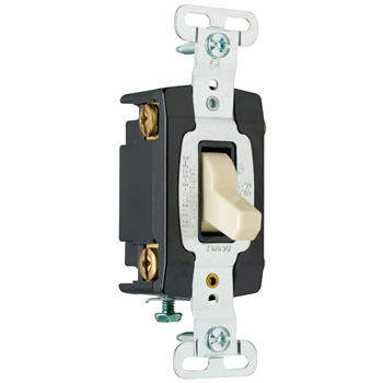 Pass & Seymour PS15AC4W White Industrial Extra Heavy Duty Specification Grade Switch Pass & Seymour PS15AC4W White Industrial Extra Heavy Duty Specification Grade Switch