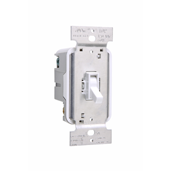 Product image for Pass & Seymour TSC5W TradeMaster White Toggle Fan Speed Control