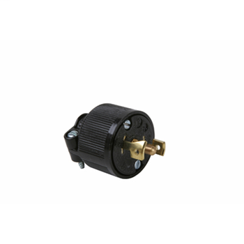 Product image for Pass & Seymour ML3113 Midget Lock Plug, 3pole 3wire, 15A 125/250V