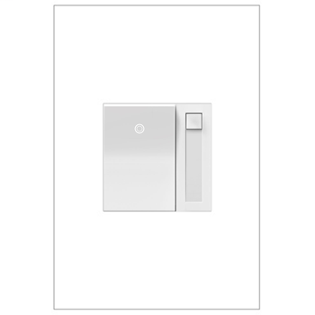 Product image for Pass & Seymour ADPD1103H-W4 1100W Paddle Dimmer Single Pole 3-Speed Incandescent/Halogen - White