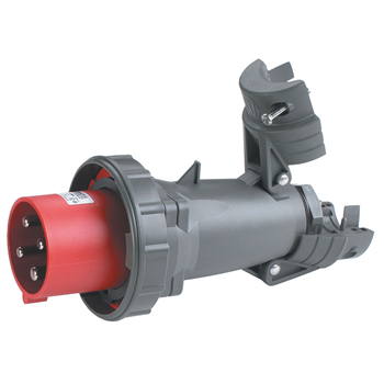 Pass & Seymour PS430P7-W 30 Amp 480 VAC 3-Phase 3-Pole 4-Wire Red Nylon Watertight Pin and Sleeve Plug Pass & Seymour PS430P7-W 30 Amp 480 VAC 3-Phase 3-Pole 4-Wire Red Nylon Watertight Pin and Sleeve Plug