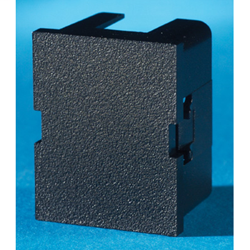Product image for Ortronics OR42100002-00 Black Blank Jack Module