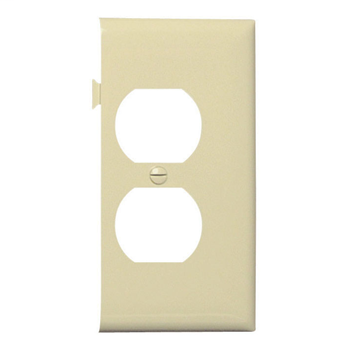 Mayer-DDS-Sectional, Duplex Receptacle Openings, End Sections, Ivory PJSE8I-1