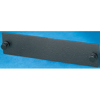 Product image for Ortronics OR-OFP-BLANK 30 x 130 mm Black Blank Fiber Cabinet Adapter Panel
