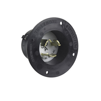 Product image for P&S 3777 2P3W 600VAC/250VDC INLET