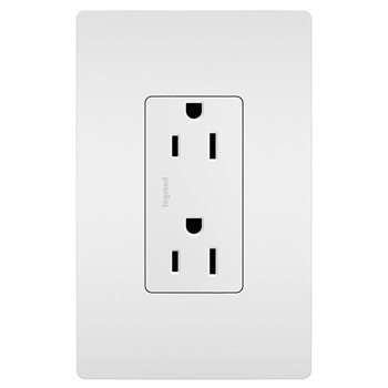 Product image for P&S 885TRW100 RADIANT RECEPT 15A/12