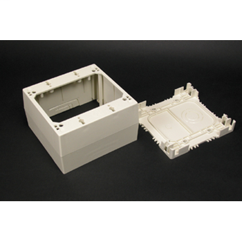 Wiremold 2344 Non-Metallic Ivory Extra Deep Device Box Wiremold 2344 Non-Metallic Ivory Extra Deep Device Box