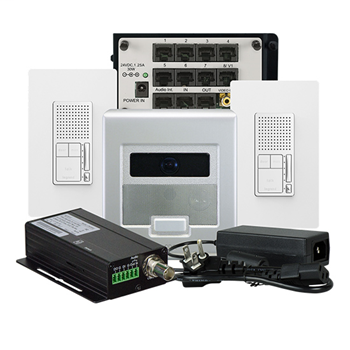 Product image for Pass & Seymour IC7201-WHBS Intuity 2-Room Video Door Entry