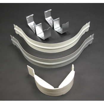 4000 Radiused Insert for Divided Flat Elbow Fitting 4011DRI